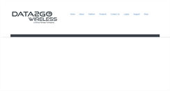 Desktop Screenshot of data2gowireless.com